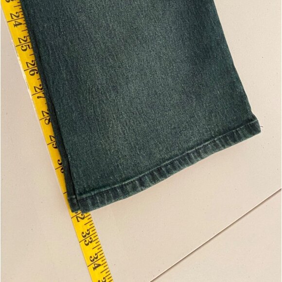 NWT DG 2 Diane Gilman Denim Blue Jean Straight Leg Size 16 - Picture 9 of 10